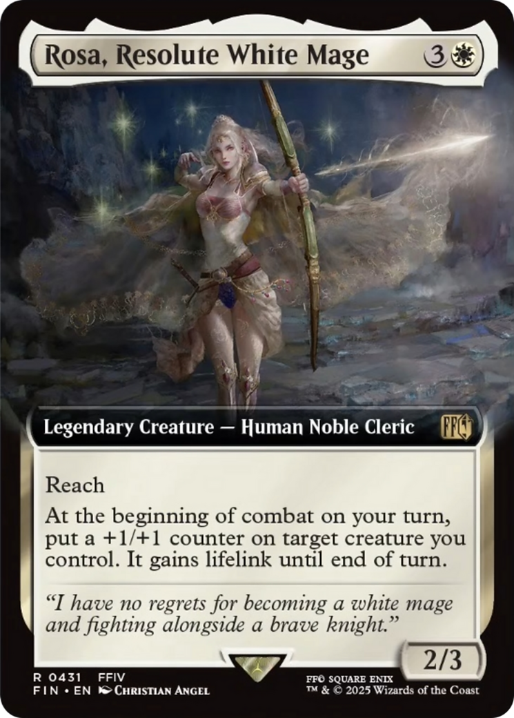 Rosa, Resolute White Mage (Extended Art) [FINAL FANTASY] | Empire Gaming NC