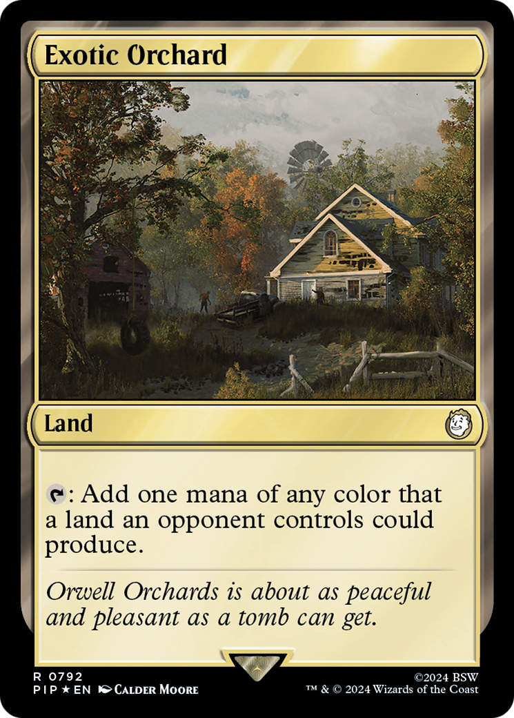 Exotic Orchard (Surge Foil) [Fallout] | Empire Gaming NC