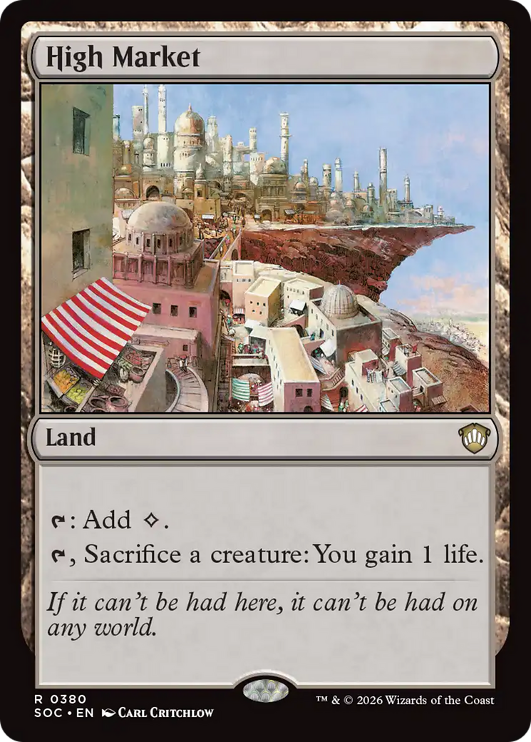 High Market [Secrets of Strixhaven Commander] | Empire Gaming NC
