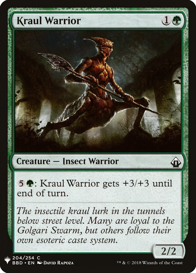 Kraul Warrior [Mystery Booster] | Empire Gaming NC