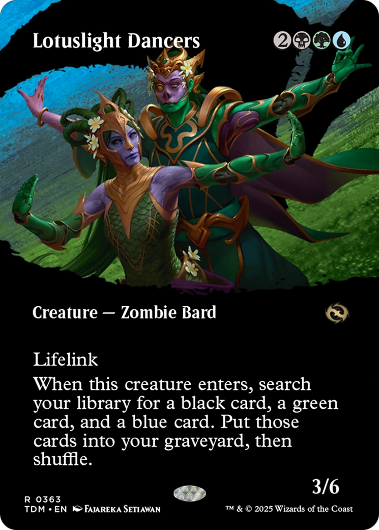 Lotuslight Dancers (Borderless) [Tarkir: Dragonstorm] | Empire Gaming NC