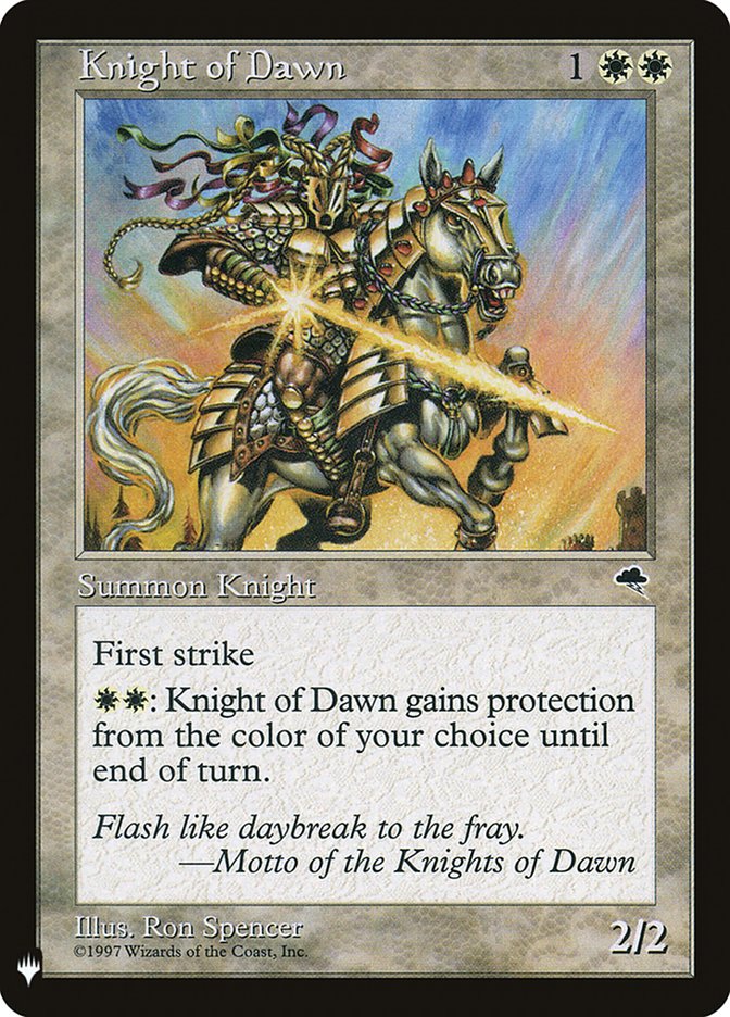Knight of Dawn [Mystery Booster] | Empire Gaming NC