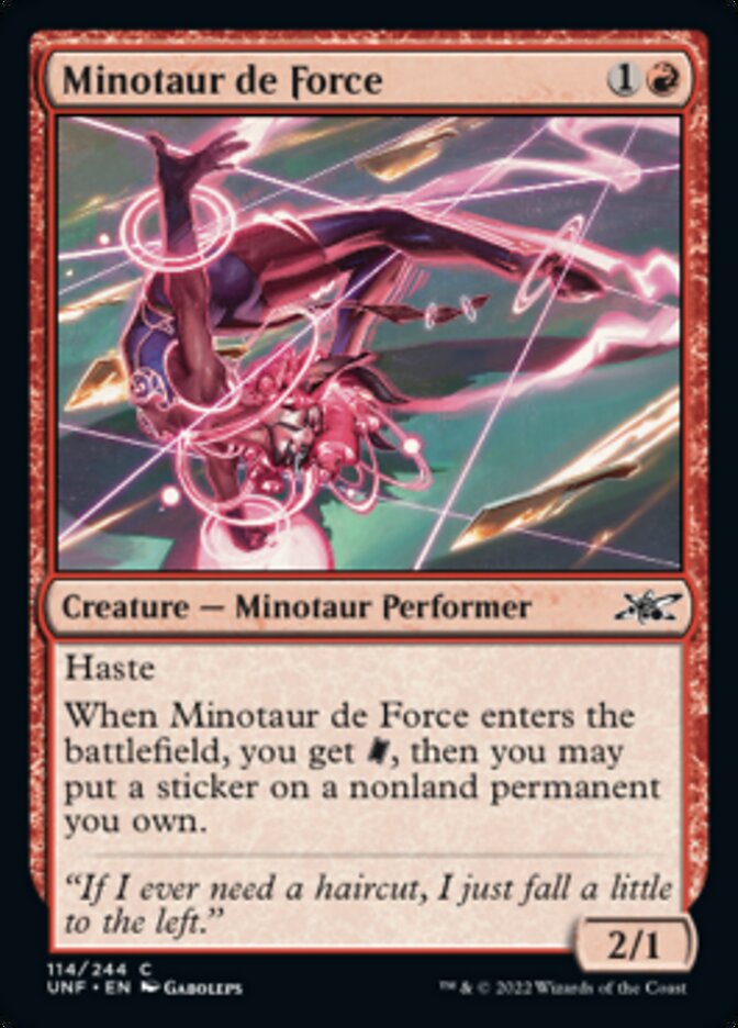 Minotaur de Force [Unfinity] | Empire Gaming NC