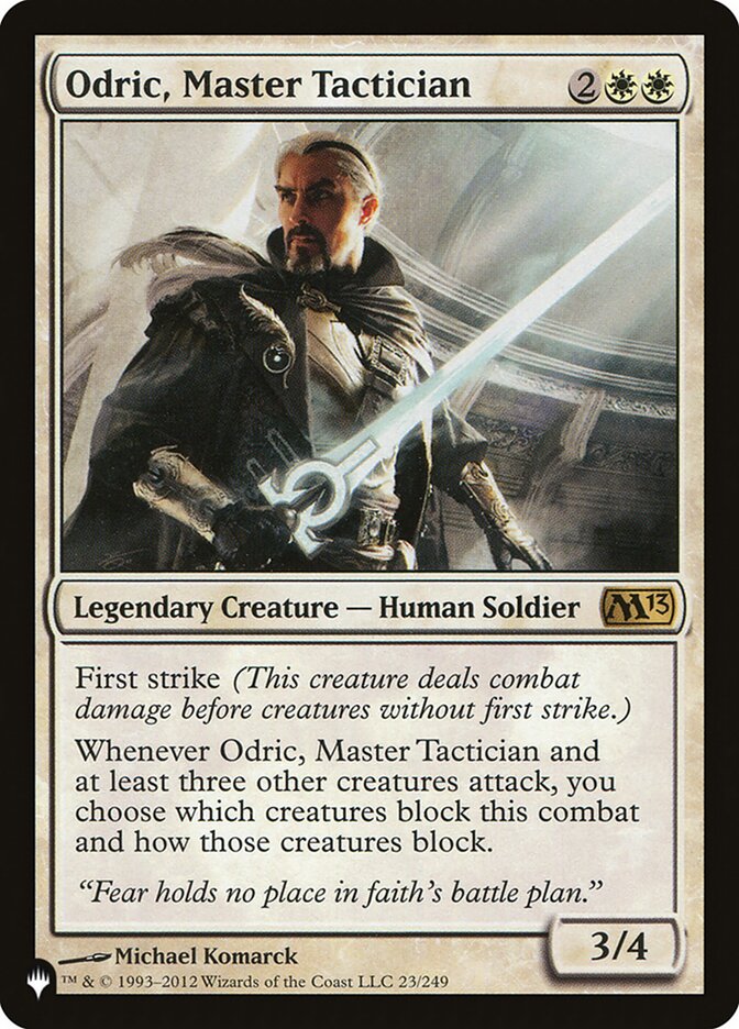 Odric, Master Tactician [The List] | Empire Gaming NC