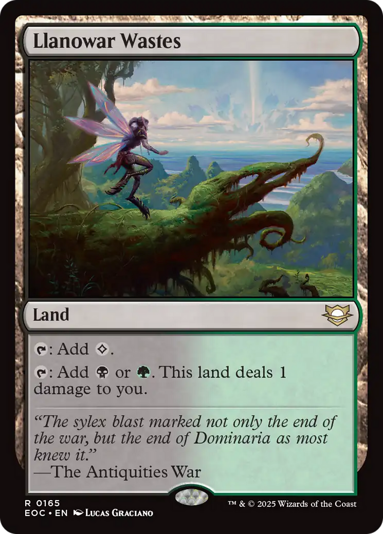 Llanowar Wastes [Edge of Eternities Commander] | Empire Gaming NC