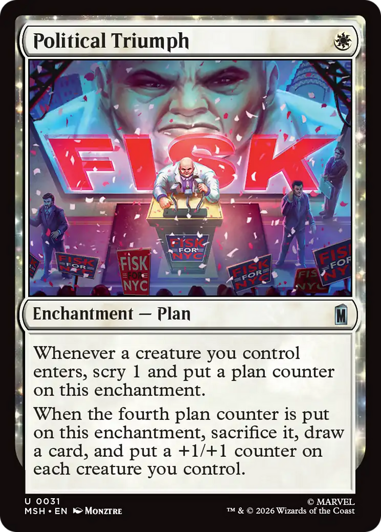 Political Triumph [Marvel Super Heroes] | Empire Gaming NC