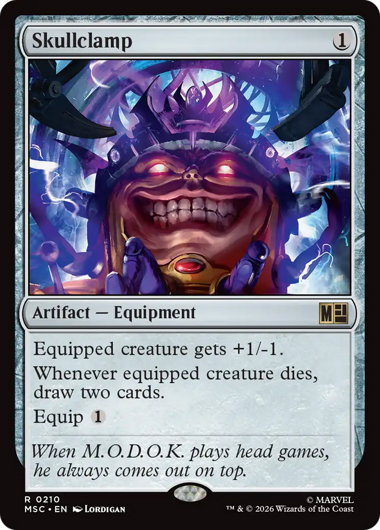 Skullclamp (Surge Foil) [Marvel Super Heroes Commander] | Empire Gaming NC