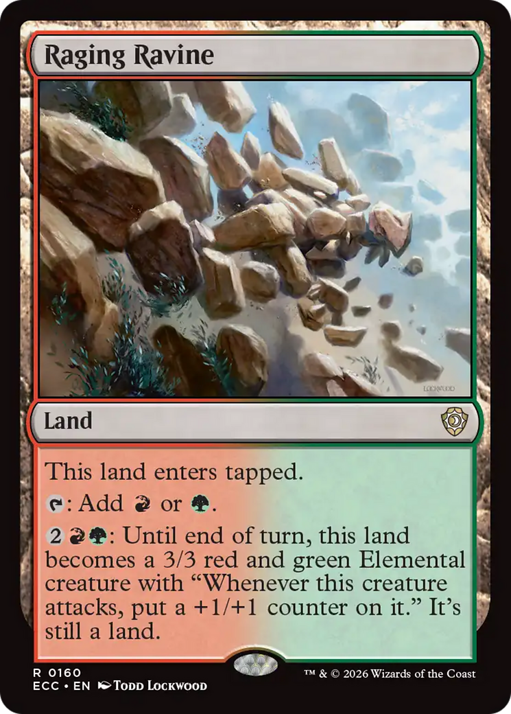 Raging Ravine [Lorwyn Eclipsed Commander] | Empire Gaming NC
