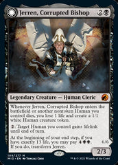 Jerren, Corrupted Bishop // Ormendahl, the Corrupted [Innistrad: Midnight Hunt] | Empire Gaming NC