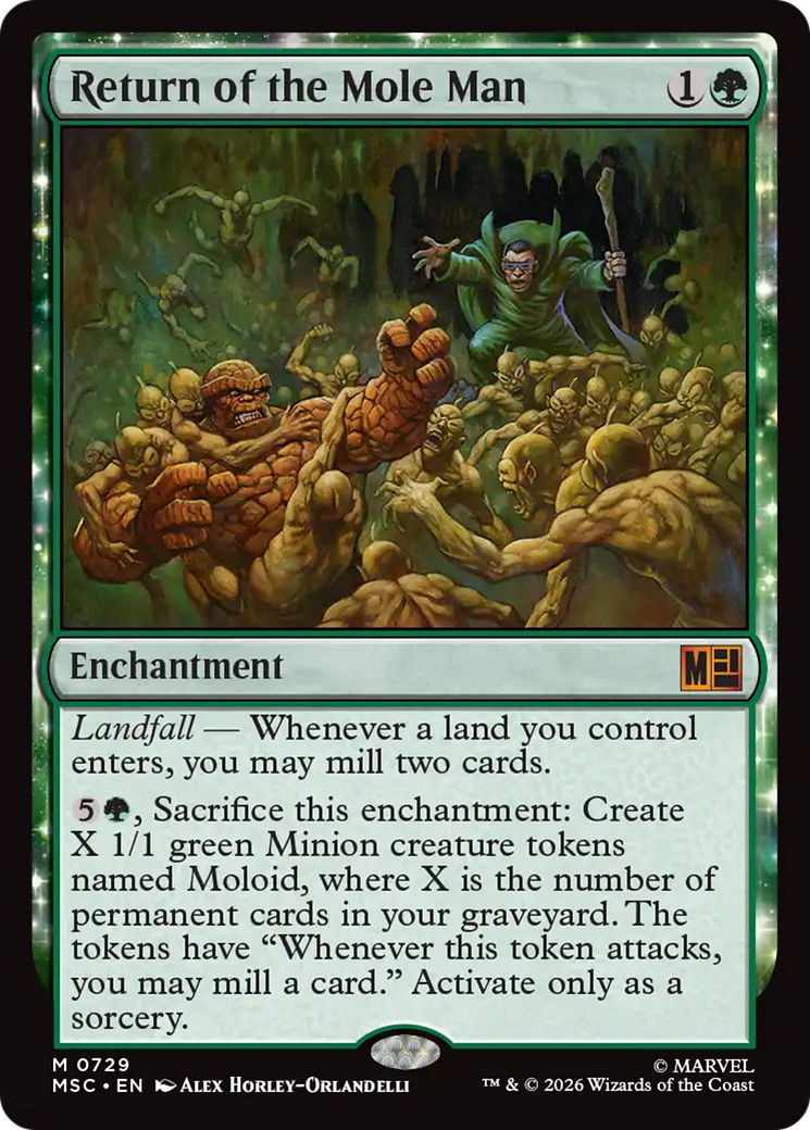 Return of the Mole Man [Marvel Super Heroes Commander] | Empire Gaming NC