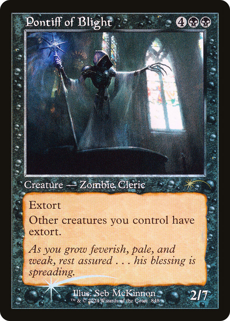 Pontiff of Blight (Retro Frame) [Secret Lair Drop Series] | Empire Gaming NC