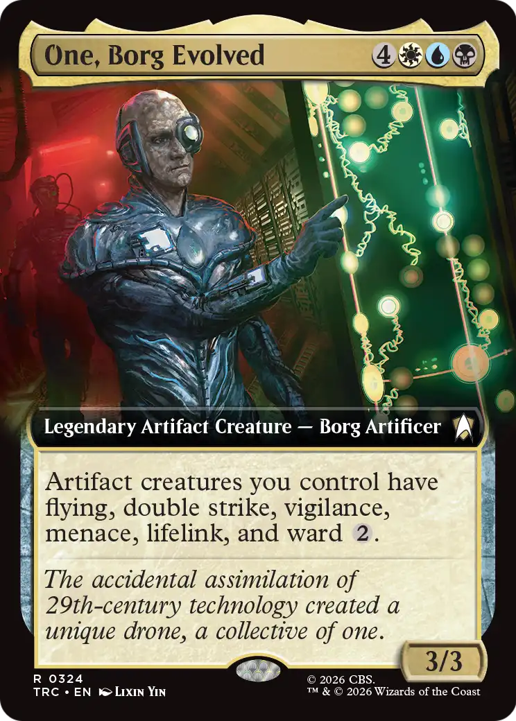 One, Borg Evolved (Extended Art) [Star Trek Commander] | Empire Gaming NC