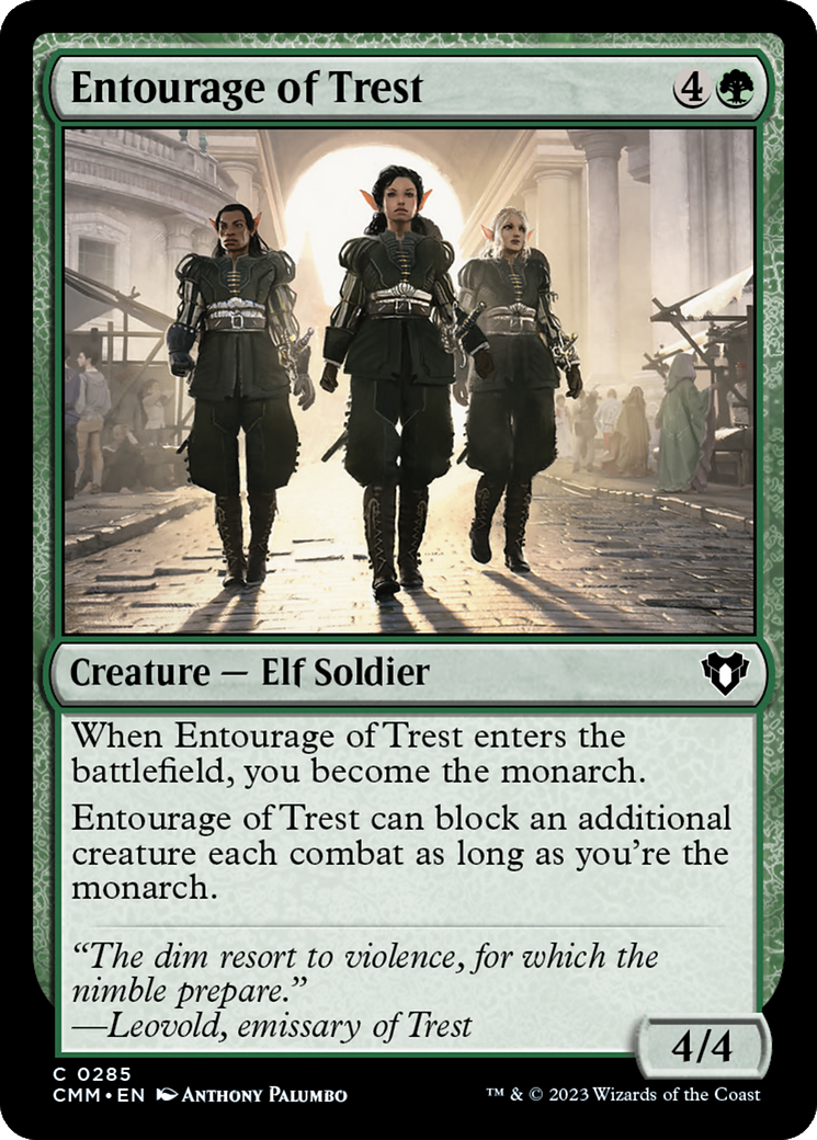 Entourage of Trest [Commander Masters] | Empire Gaming NC