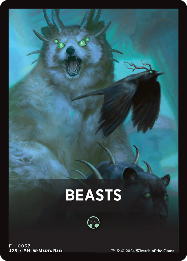 Beasts Theme Card [Foundations Jumpstart Front Cards] | Empire Gaming NC