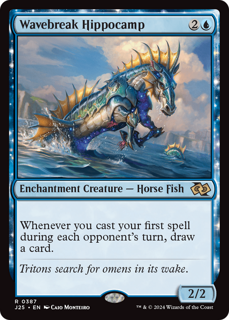 Wavebreak Hippocamp [Foundations Jumpstart] | Empire Gaming NC