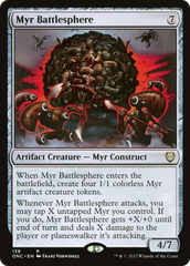 Myr Battlesphere [Phyrexia: All Will Be One Commander] | Empire Gaming NC