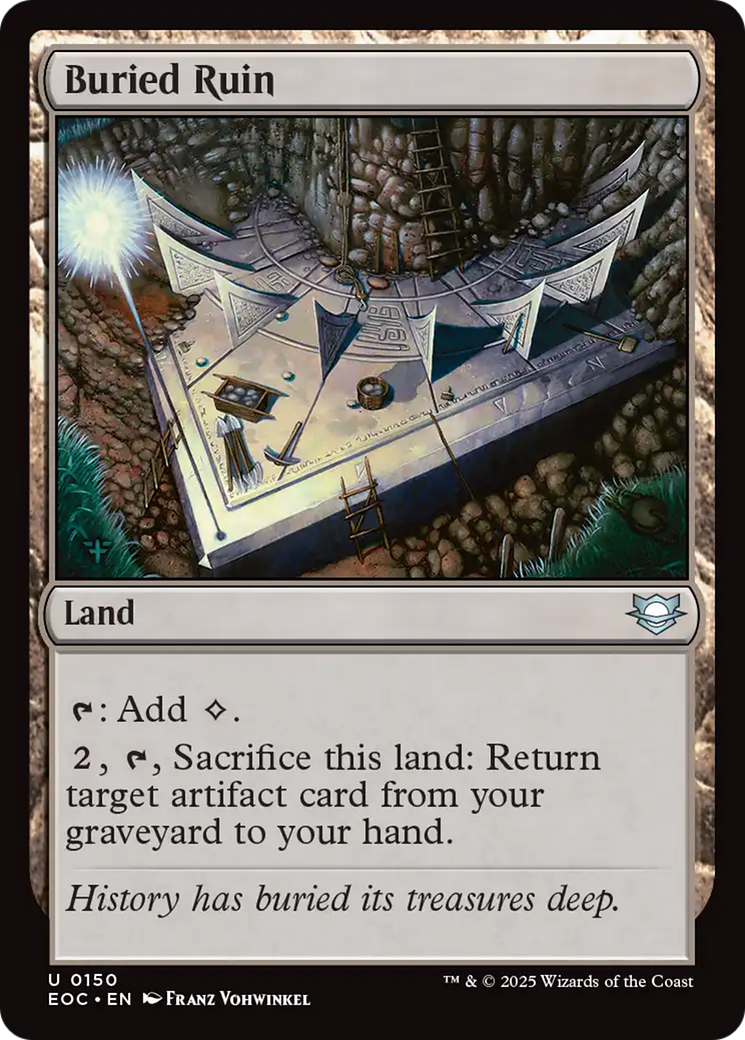 Buried Ruin [Edge of Eternities Commander] | Empire Gaming NC