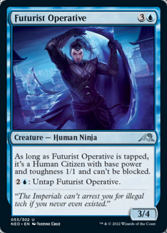 Futurist Operative [Kamigawa: Neon Dynasty] | Empire Gaming NC