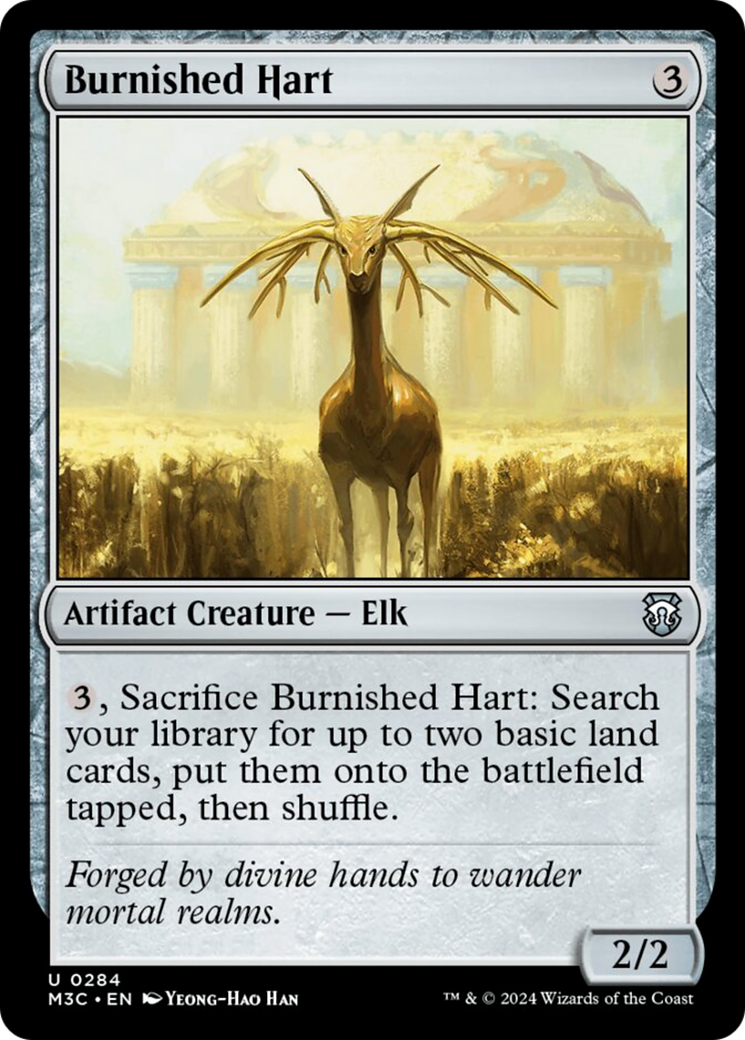 Burnished Hart (Ripple Foil) [Modern Horizons 3 Commander] | Empire Gaming NC