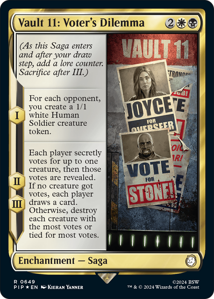 Vault 11: Voter's Dilemna (Surge Foil) [Fallout] | Empire Gaming NC