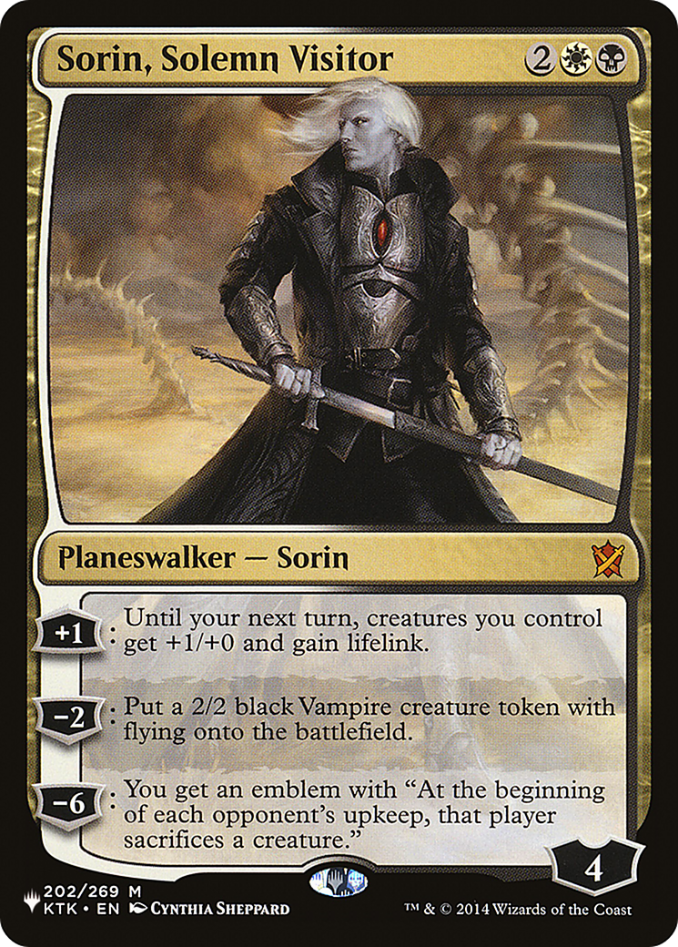 Sorin, Solemn Visitor [The List] | Empire Gaming NC