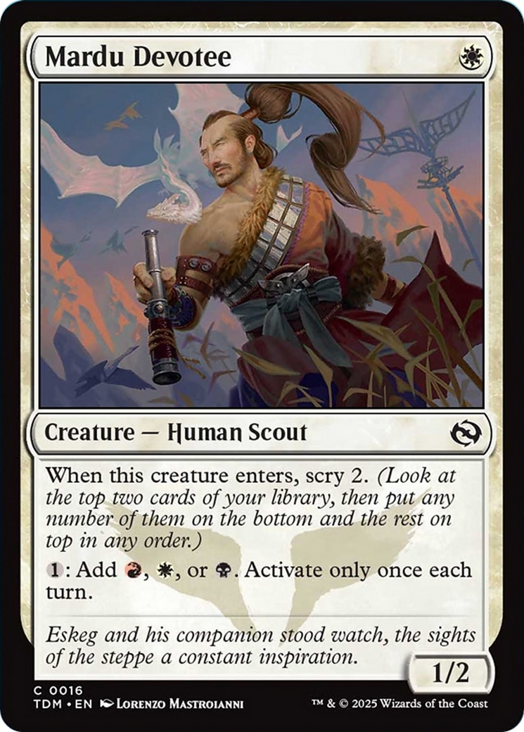 Mardu Devotee [Tarkir: Dragonstorm] | Empire Gaming NC