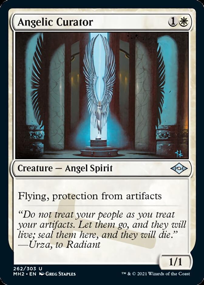 Angelic Curator (Foil Etched) [Modern Horizons 2] | Empire Gaming NC