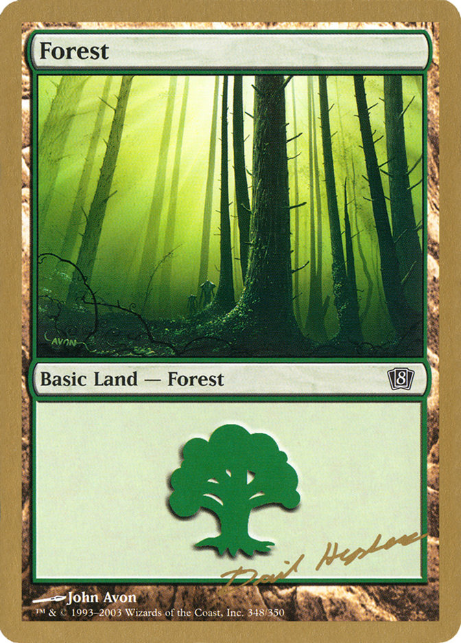 Forest (dh348) (Dave Humpherys) [World Championship Decks 2003] | Empire Gaming NC