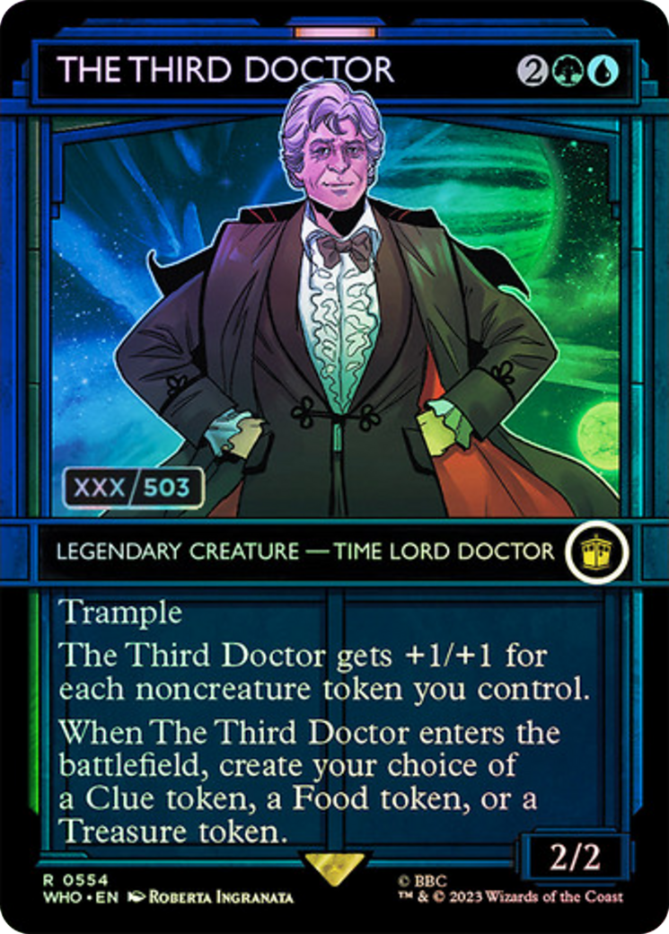 The Third Doctor (Serial Numbered) [Doctor Who] | Empire Gaming NC