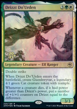 Drizzt Do'Urden [Dungeons & Dragons: Adventures in the Forgotten Realms Prerelease Promos] | Empire Gaming NC