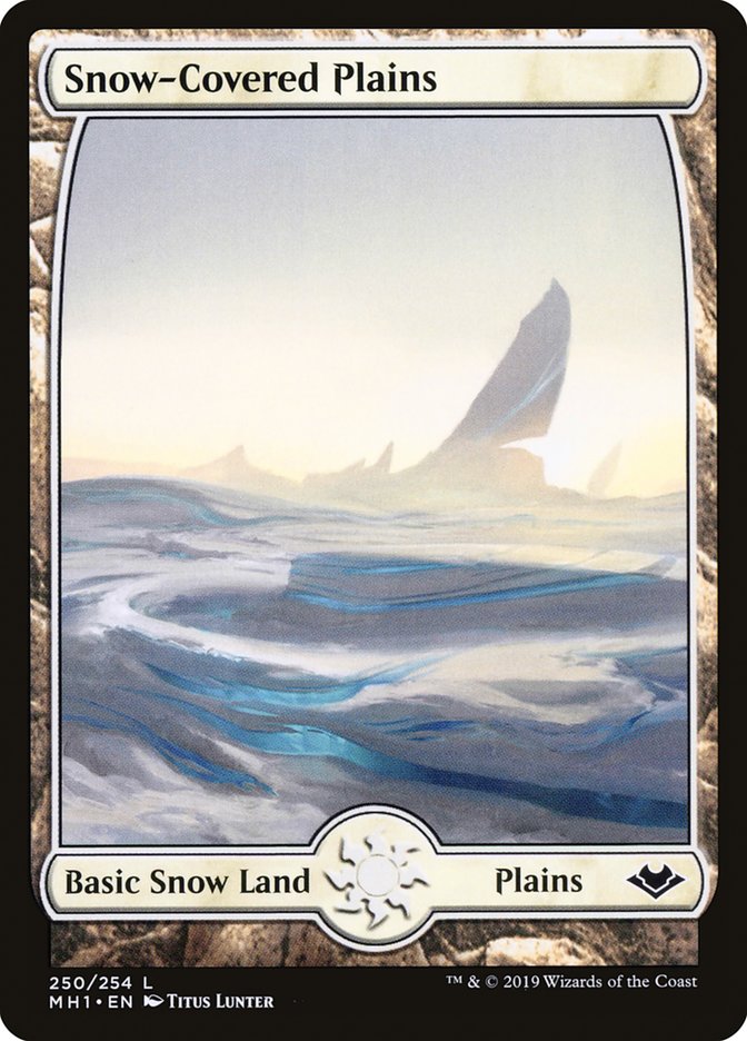 Snow-Covered Plains [Modern Horizons] | Empire Gaming NC