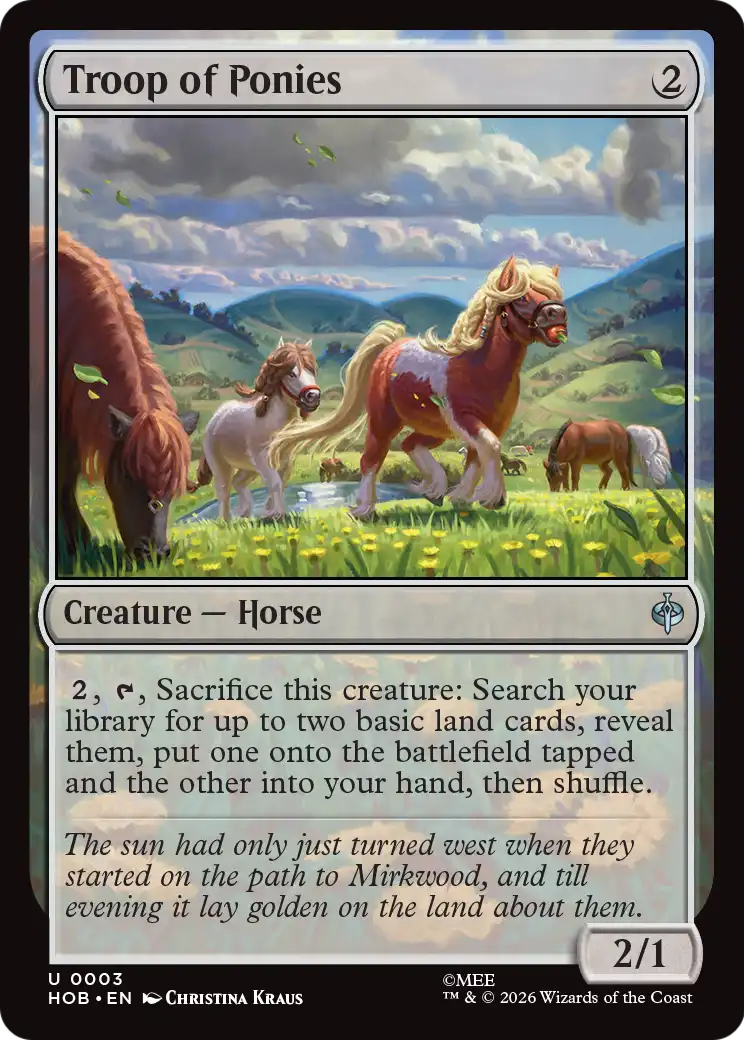 Troop of Ponies [The Hobbit] | Empire Gaming NC