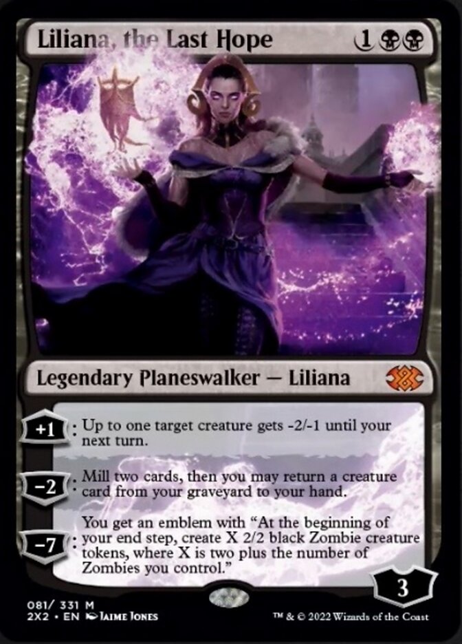 Liliana, the Last Hope [Double Masters 2022] | Empire Gaming NC