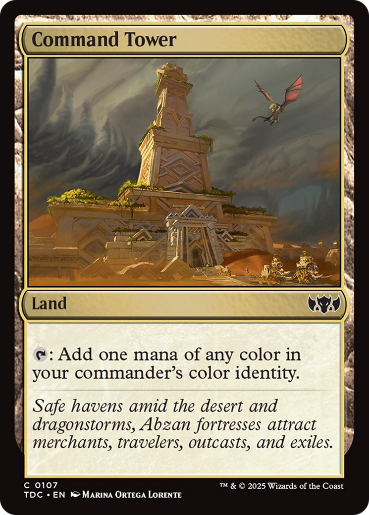 Command Tower [Tarkir: Dragonstorm Commander] | Empire Gaming NC