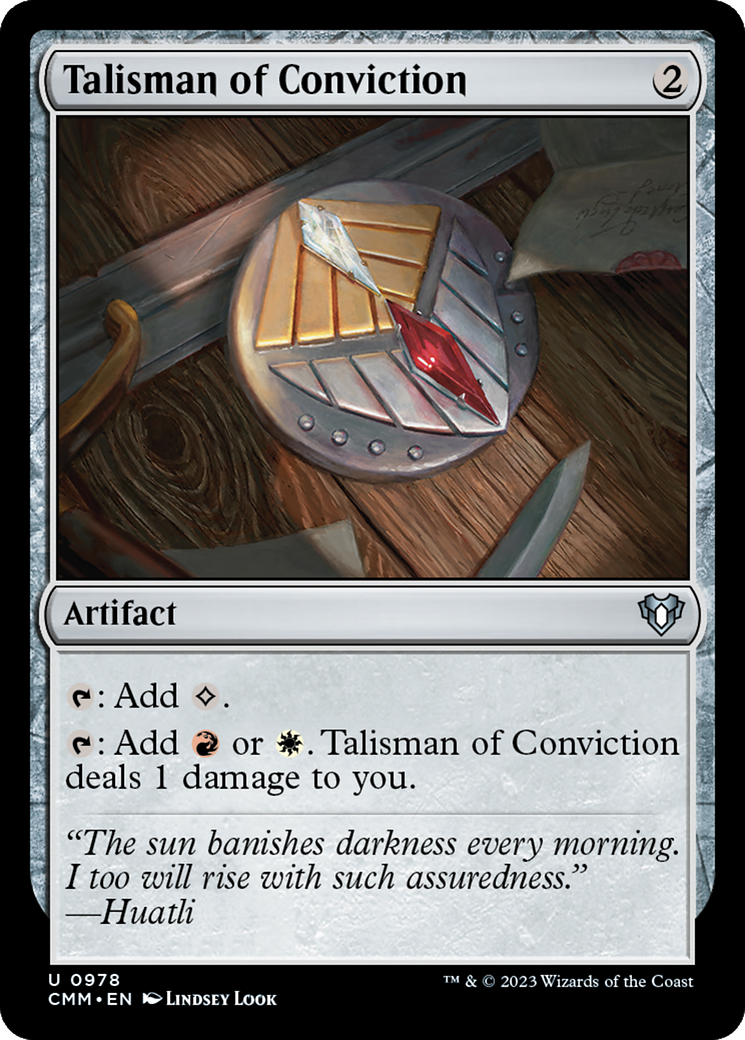 Talisman of Conviction [Commander Masters] | Empire Gaming NC