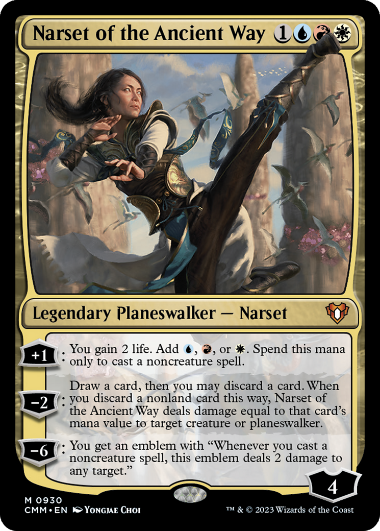 Narset of the Ancient Way [Commander Masters] | Empire Gaming NC