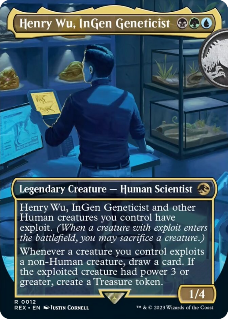 Henry Wu, InGen Geneticist (Borderless) [Jurassic World Collection] | Empire Gaming NC