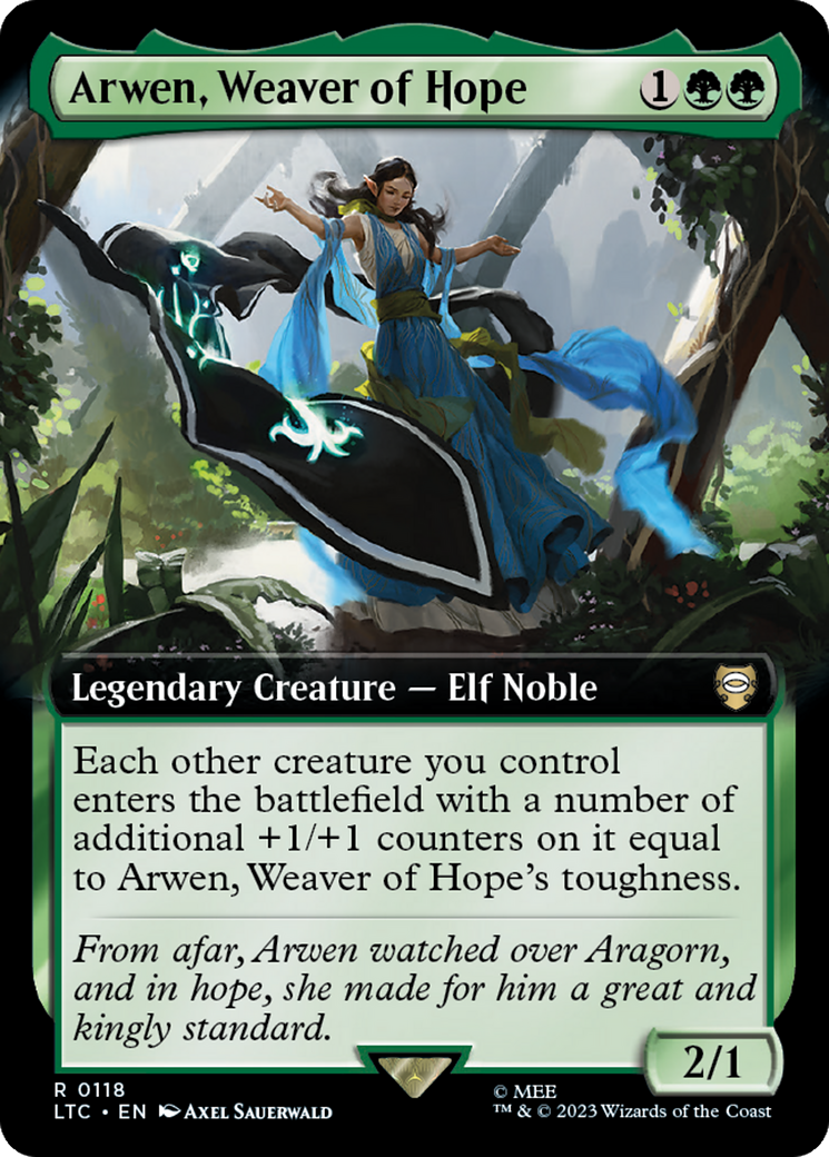 Arwen, Weaver of Hope (Extended Art) [The Lord of the Rings: Tales of Middle-Earth Commander] | Empire Gaming NC