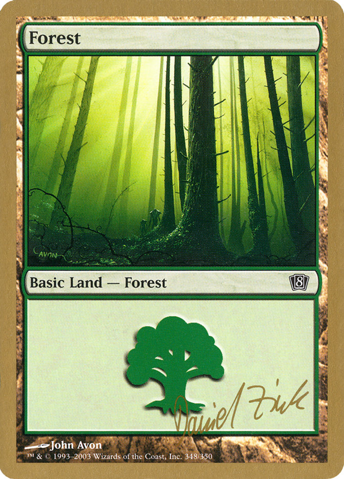 Forest (dz348) (Daniel Zink) [World Championship Decks 2003] | Empire Gaming NC