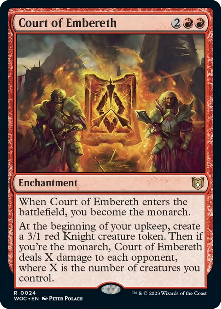 Court of Embereth [Wilds of Eldraine Commander] | Empire Gaming NC