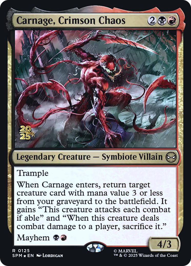Carnage, Crimson Chaos [Wizards Play Network 2025] | Empire Gaming NC