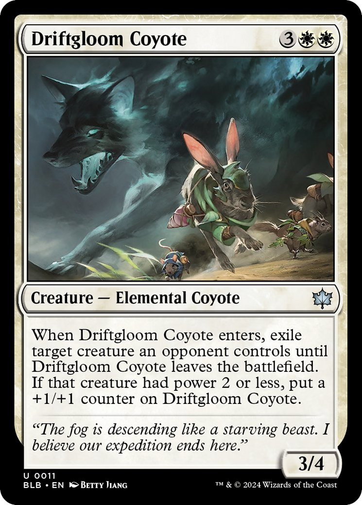 Driftgloom Coyote [Bloomburrow] | Empire Gaming NC