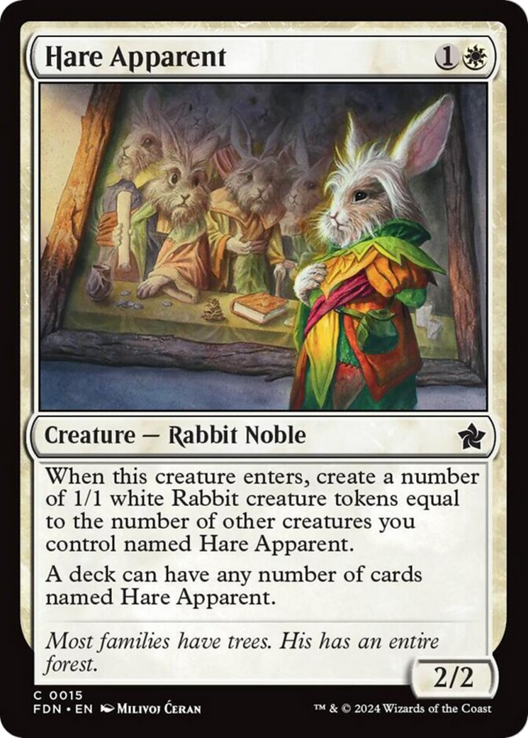 Hare Apparent [Foundations] | Empire Gaming NC