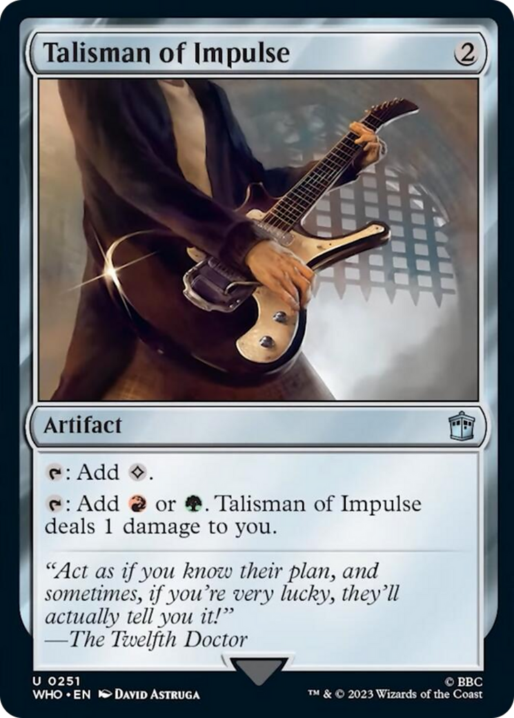 Talisman of Impulse [Doctor Who] | Empire Gaming NC