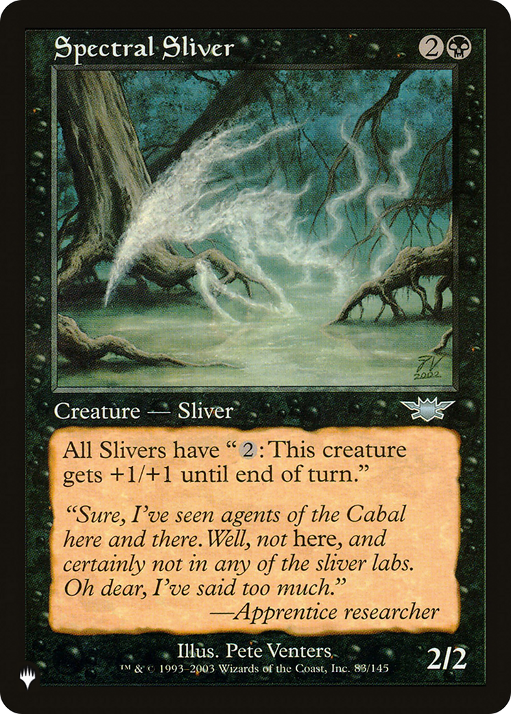 Spectral Sliver [The List] | Empire Gaming NC