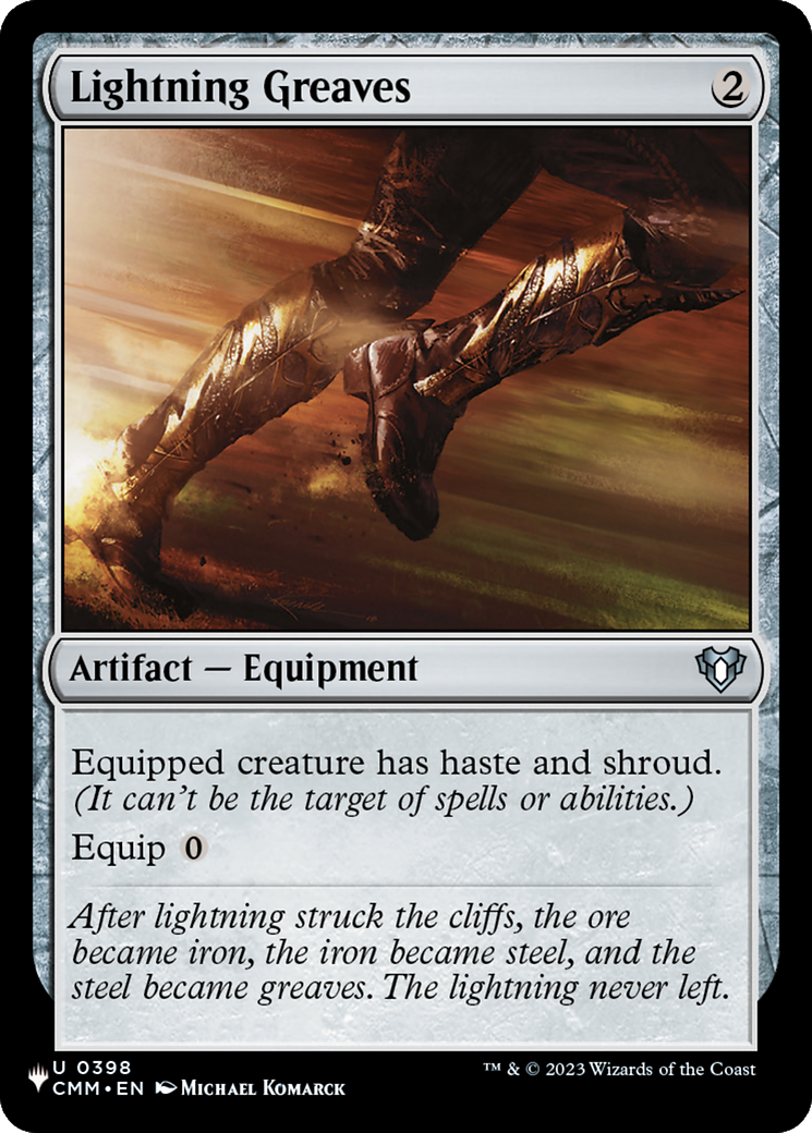 Lightning Greaves (CMM) [The List] | Empire Gaming NC