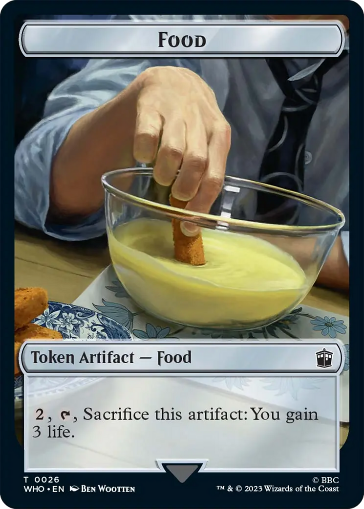 Food Token [Doctor Who Tokens] | Empire Gaming NC