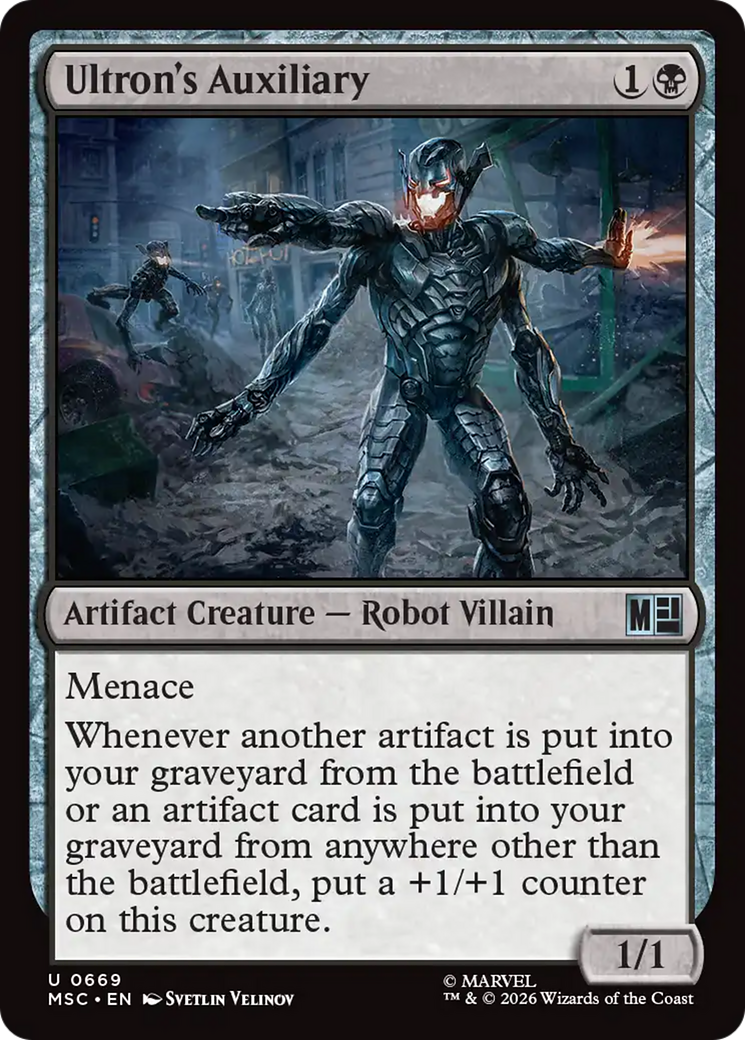 Ultron's Auxiliary [Marvel Super Heroes Commander] | Empire Gaming NC