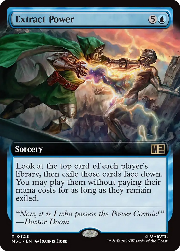 Extract Power (Extended Art) [Marvel Super Heroes Commander] | Empire Gaming NC