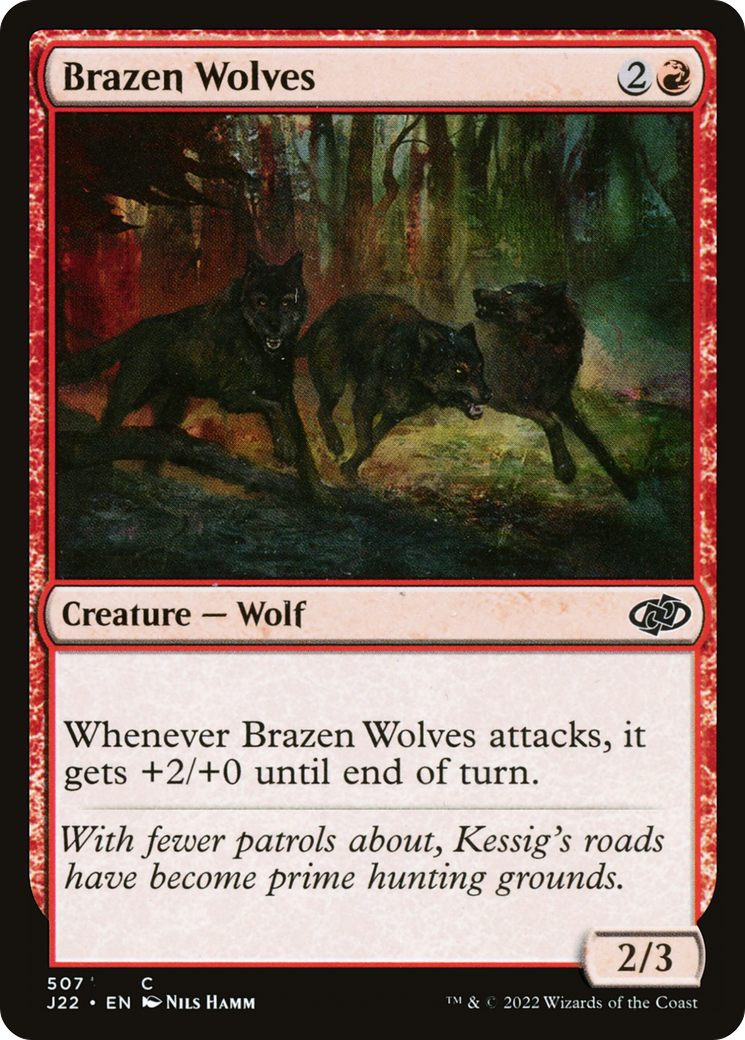 Brazen Wolves [Jumpstart 2022] | Empire Gaming NC